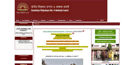 Desktop Screenshot of kv4ambala.org